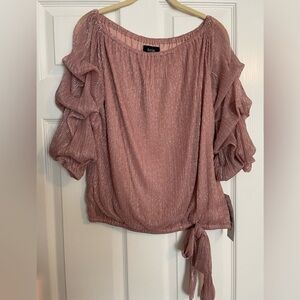 MSK shimmery shirt —NWT